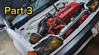 Civic EF more progress Walkaround part 3 [upl. by Peterus956]