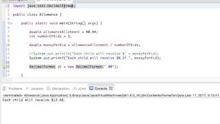 Formatting Decimals in Java [upl. by Crowns]