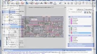 САПР TopoR Пример трассировки платы Semileti [upl. by Margit199]