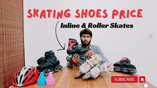 Skating Shoes Price in 2024  Skating Shoe  Shoe Skates  Roller Skating  Inline Skating [upl. by Eaneg]