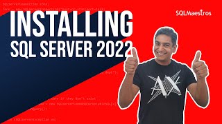 INSTALLING SQL SERVER 2022 [upl. by Corinna555]