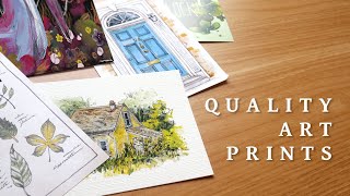 How I make Quality Art Prints at Home [upl. by Annahsohs]