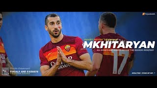 MKHITARYAN quotMAGGICAquot ALL GOALS AND ASSISTS SO FAR 202021 AS ROMA [upl. by Enutrof789]