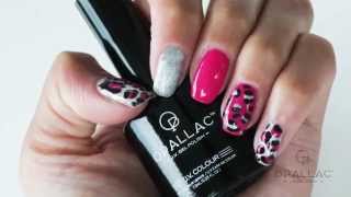 Opallac Gel Polish  DIY EASY LEOPARD Nail Art  At Home [upl. by Airuam530]