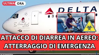 ATTACCO DI DIARREA IN AEREO ATTERRAGGIO DI EMERGENZA [upl. by Yorled]