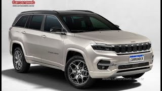 Ficha Técnica Jeep Commander Overland 20 Turbo 2022 [upl. by Anev]