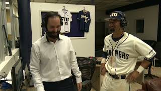 FIU Baseball Postgame vs FAU 3924 [upl. by Ocramed192]