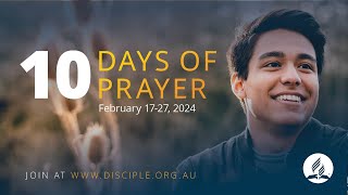 10 Days Of Prayer 2024  Day 6 – Grit Passion And Perseverance [upl. by Aivilo]