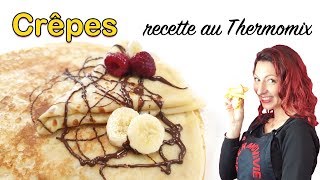 CREPES recette au THERMOMIX [upl. by Samp]