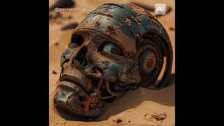 Lets explore the Transformation of skull into Ai 3D Iron format skull aiskull iron ironman 3d [upl. by Cahn]