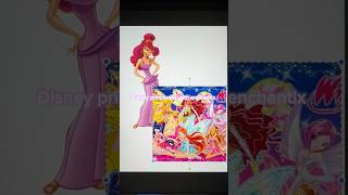 Megara with enchantix 🏺 winxuniverse disneyprincess winx hercules [upl. by Nnahsal]