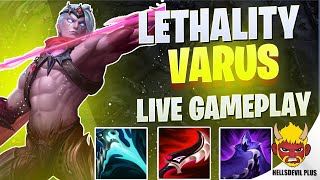 Lethality Varus Is STILL BROKEN  Wild Rift HellsDevil Plus Gameplay [upl. by Lleuqar]