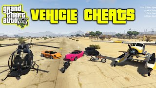 GTA 5  VEHICLES CHEAT CODES 2024 [upl. by Brenan]