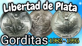 Onza Libertad de Plata  1982  1995  Mexican coins [upl. by Jehial]