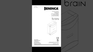 Manual Beninca Brain Control Unit  Beninca Brain Control Board User Guide  Automatic Door Manual [upl. by Egbert741]