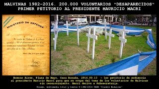 DOCUMENTAL 2016 Casa Rosada ¿Mauricio Macri voluntario en 1982 para la Guerra de Malvinas 15 [upl. by Abbotson]