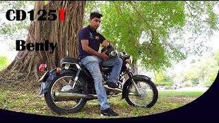 Honda CD125T Benly Sinhala Review [upl. by Todd]