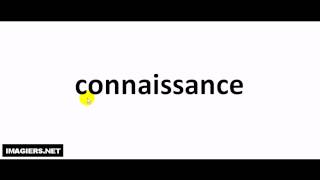 How to pronounce in French  connaissance [upl. by Rapp572]