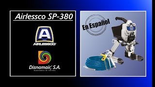 Nueva AIRLESSCO SP380  Vídeo utilización [upl. by Levine]