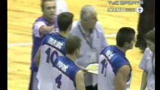 Darko Milicic vs Argentina 2006 World Championship group stage [upl. by Schwinn544]