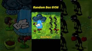 PVZ 1 Fusion Challenge 6 Plant Boxes vs 6 Zombie Boxespvz plantsvszombies pvzchallenge [upl. by Chellman636]