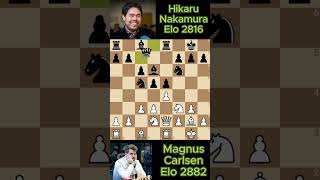 Magnus Carlsen vs Hikaru Nakamura chess 603 [upl. by Auos]