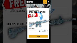 How To Get Free M416 Glacier Gun Skin in Bgmi  Redeem Code Bgmi [upl. by Decima980]