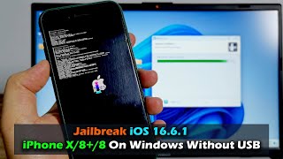 Jailbreak ROOTFUL iOS 1661 iPhone X88 On Windows Without USB [upl. by Butterworth]