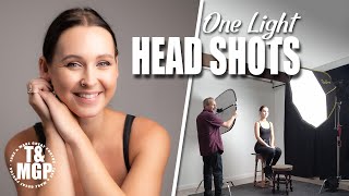 Easy One Light Headshots  Take and Make Great Photography with Gavin Hoey [upl. by Dale816]