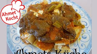 Rezept Iskender Kebap  Ahmet Kocht  türkisch kochen  Folge 57 [upl. by Arras434]