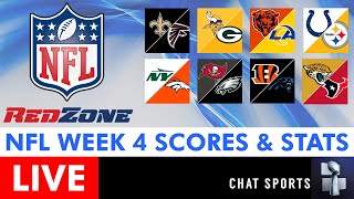 NFL Week 4 RedZone Live Streaming Scoreboard Highlights Scores Stats News amp Analysis [upl. by Asiled131]