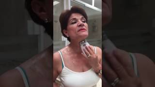 Como Utilizar Galvanica facial de Nuskin para papada cuello y escote por tita [upl. by Natascha262]