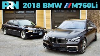 2001  2018 7 Series Retrospective  2018 BMW M760Li xDrive Full Tour amp Review [upl. by Nowad]