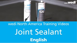 EN wedi Joint Sealant [upl. by Aioj]