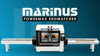 Marinus Powermax Endmatcher amp Defect Saw Animated [upl. by Atilrep156]