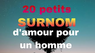 Les 20 meilleurs surnoms pour ton partenaire qui rendent encore plus amoureuxse [upl. by Junji]