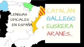 LENGUAS OFICIALES EN ESPAÑA [upl. by Levona]