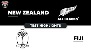 HIGHLIGHTS  NEW ZEALAND v FIJI  July Internationals 2024 [upl. by Idnod]