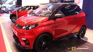 2019 Aixam Coupe GTI  Exterior and Interior Walkaround  2018 Paris Motor Show [upl. by Suirtemed]