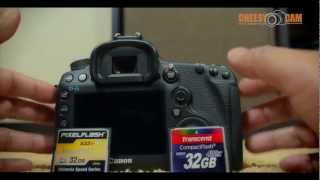 PixelFlash 533x Compact Flash vs Transcend 400x Compact Flash Card [upl. by Lunette]