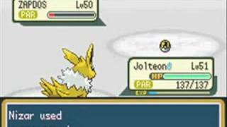 Pokemon Fire Red Episode 100 Catch The Legendary Bird Zapdos [upl. by Sibyl]