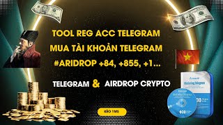 Tool Reg Acc Telegram  Mua Tài Khoản Telegram aridrop [upl. by Ayojal]