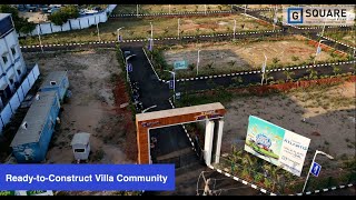 G Square Atlantis  Plots for sale at Ambattur  Actual Site Video [upl. by Shurlocke]