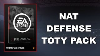 DEFENSE TOTY PACK OPENING  MUT 17 [upl. by Cleo]