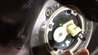 Fuel Sending Unit Leak Repair 1994 Mercedes C280 W202 [upl. by Rozina]