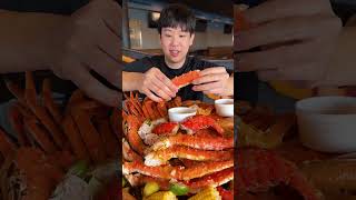 Seafood boil mukbang [upl. by Avlis]