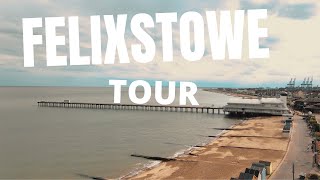 Felixstowe Seafront Tour  Big Ships and exploring the Suffolk Coast [upl. by Otrebireh51]