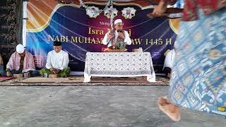 Peringatan Isra Miraj 1445 Hijriah Silaq te pade sembahyang berjamaah lek masjid [upl. by Enaitsirhc]