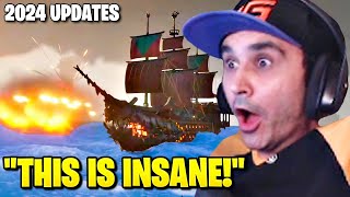 Summit1g is BLOWN AWAY by NEW Sea of Thieves 2024 Updates [upl. by Graehl436]