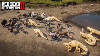 Every ANIMAL Showcased in Red Dead Redemption 2 [upl. by Llenyl296]